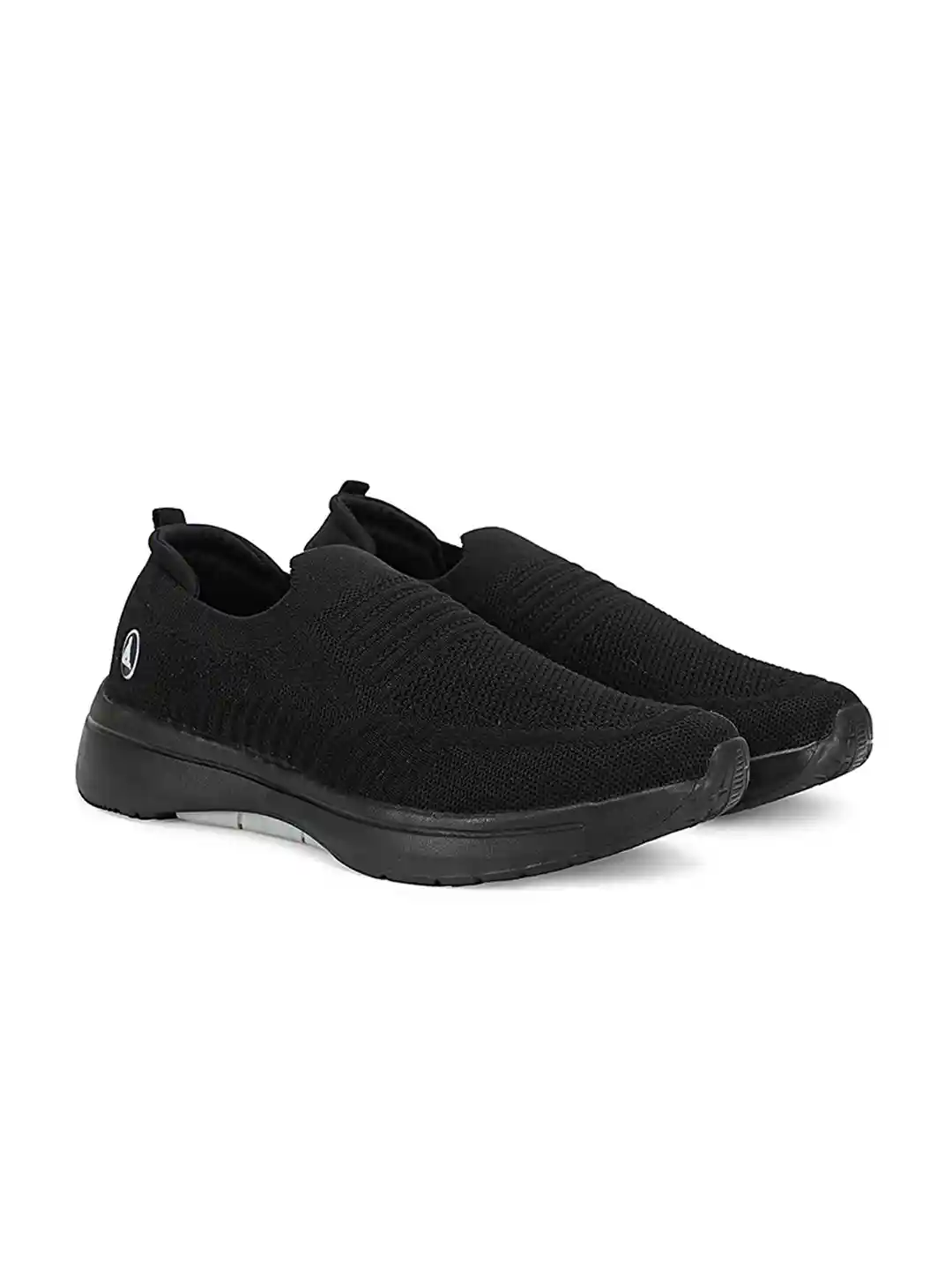 Aqualite Men Woven Design Slip-On Mesh Sneakers - Main Image