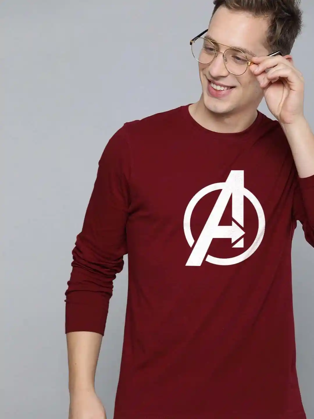 Men's Avengers Graphic Round Neck T-shirt
