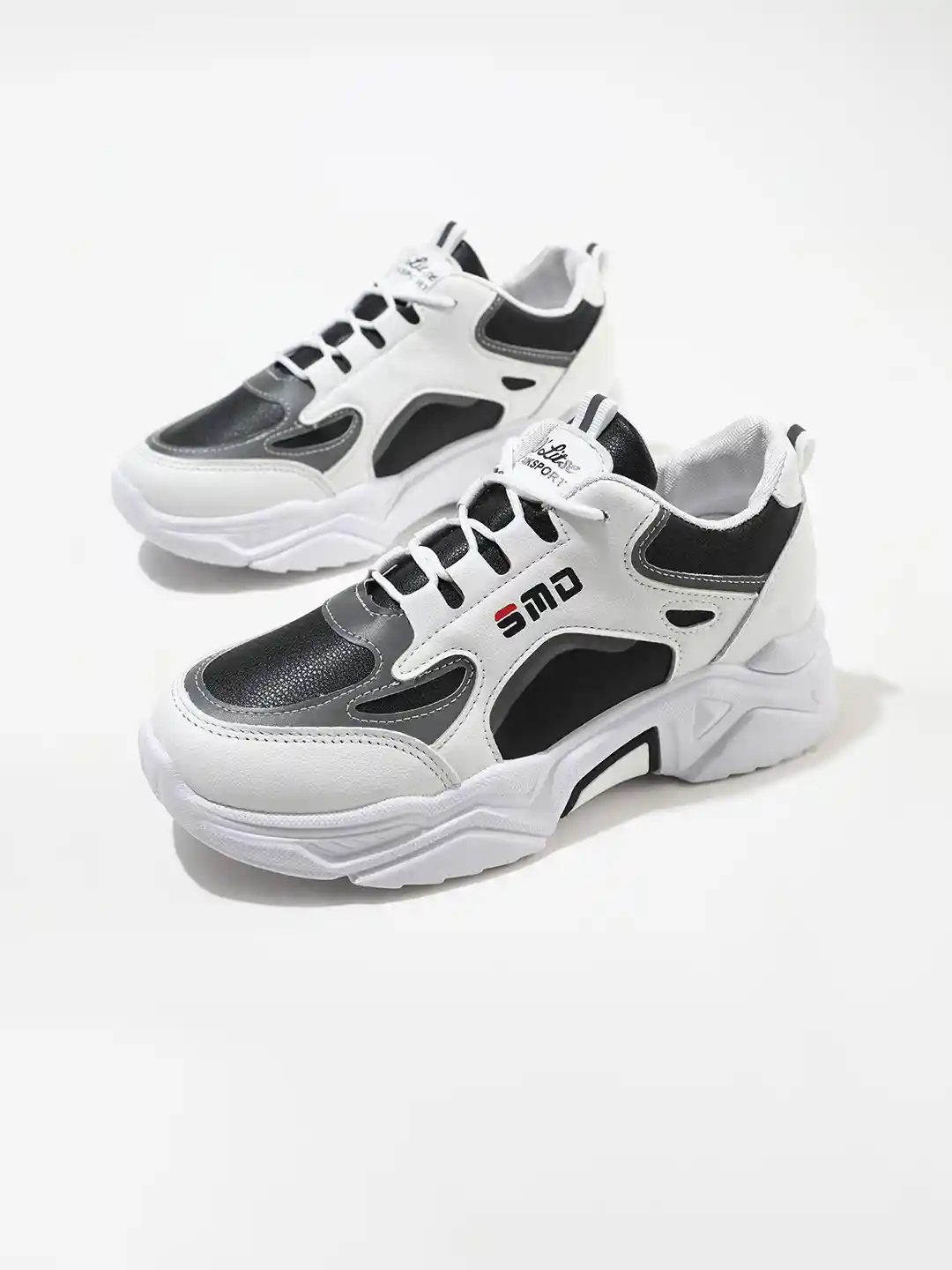 LULU SKY Women Colourblocked Lace-Ups Sneakers