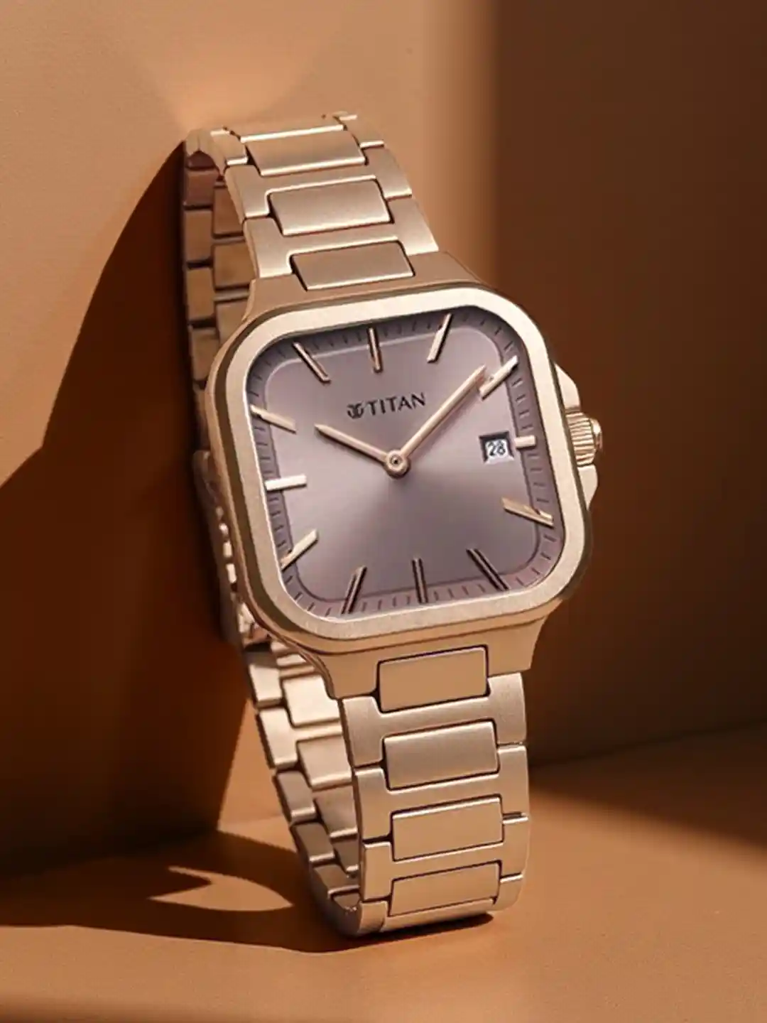 Buy Titan Women Slim Square Quartz Analogue Watch 95291WM01