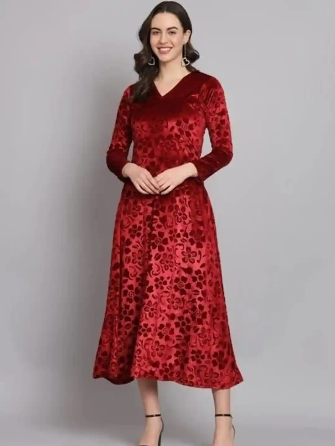 westchic maroon printed