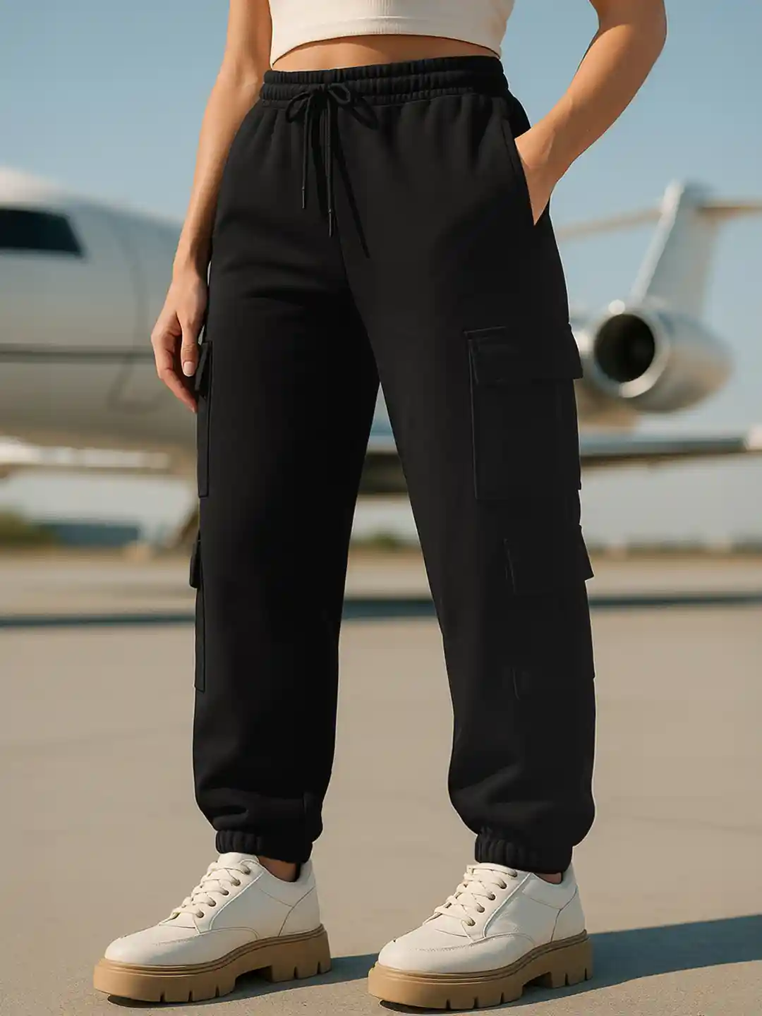 Buy Bewakoof Women's Baby Lavender Straight Fit Plus Size Flared