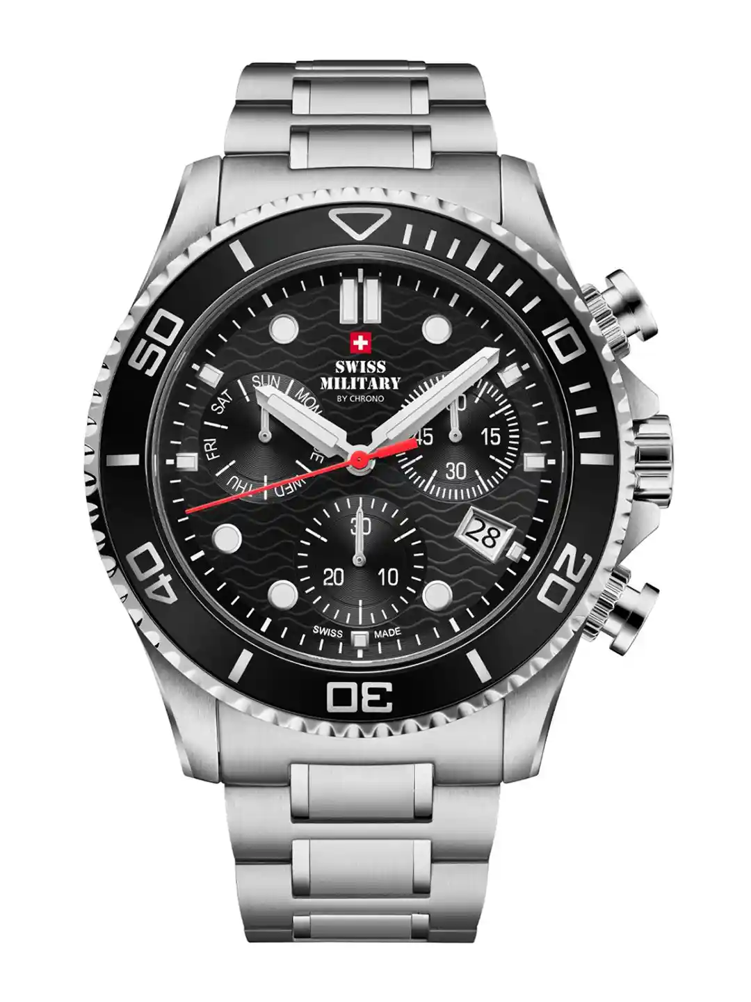 Buy Swiss Military by Chrono Men Round Dial Bracelet Style