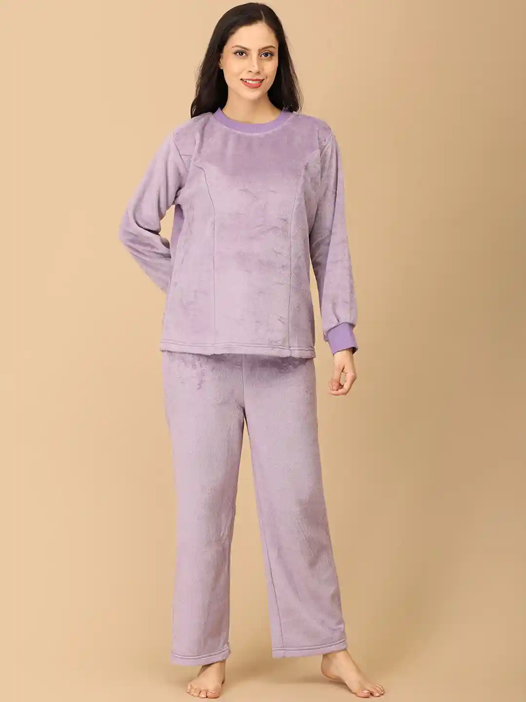 The Woman Store Women Top Joggers Night suit - Main Image