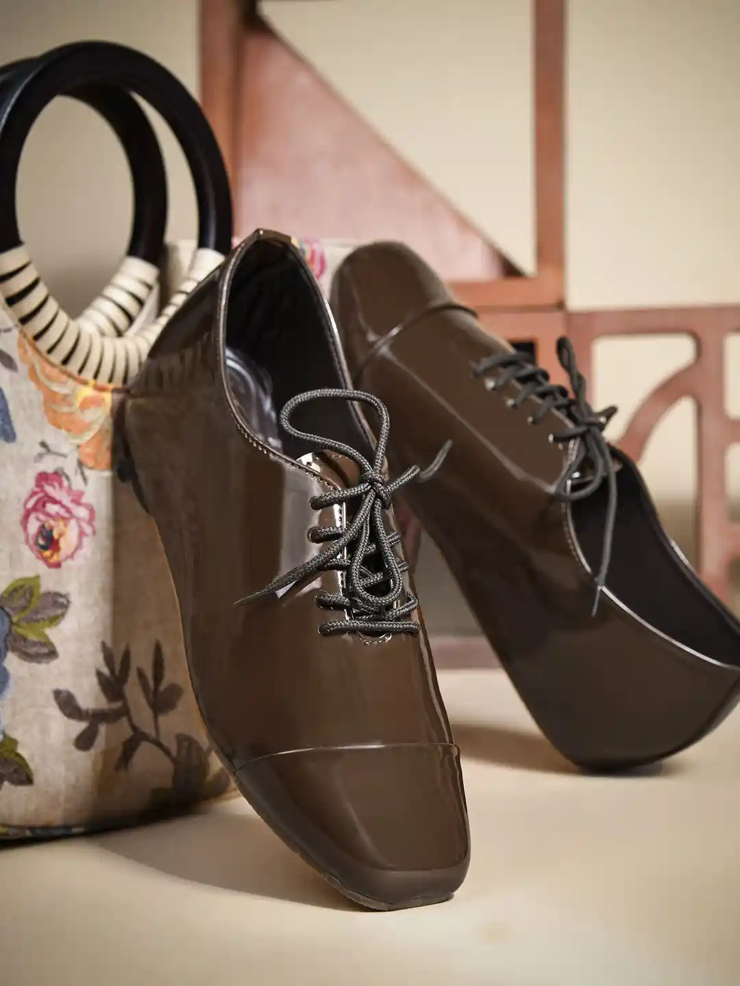 Buy JM Looks Men Lace-Up Square Toe Formal Oxfords Formal Shoes