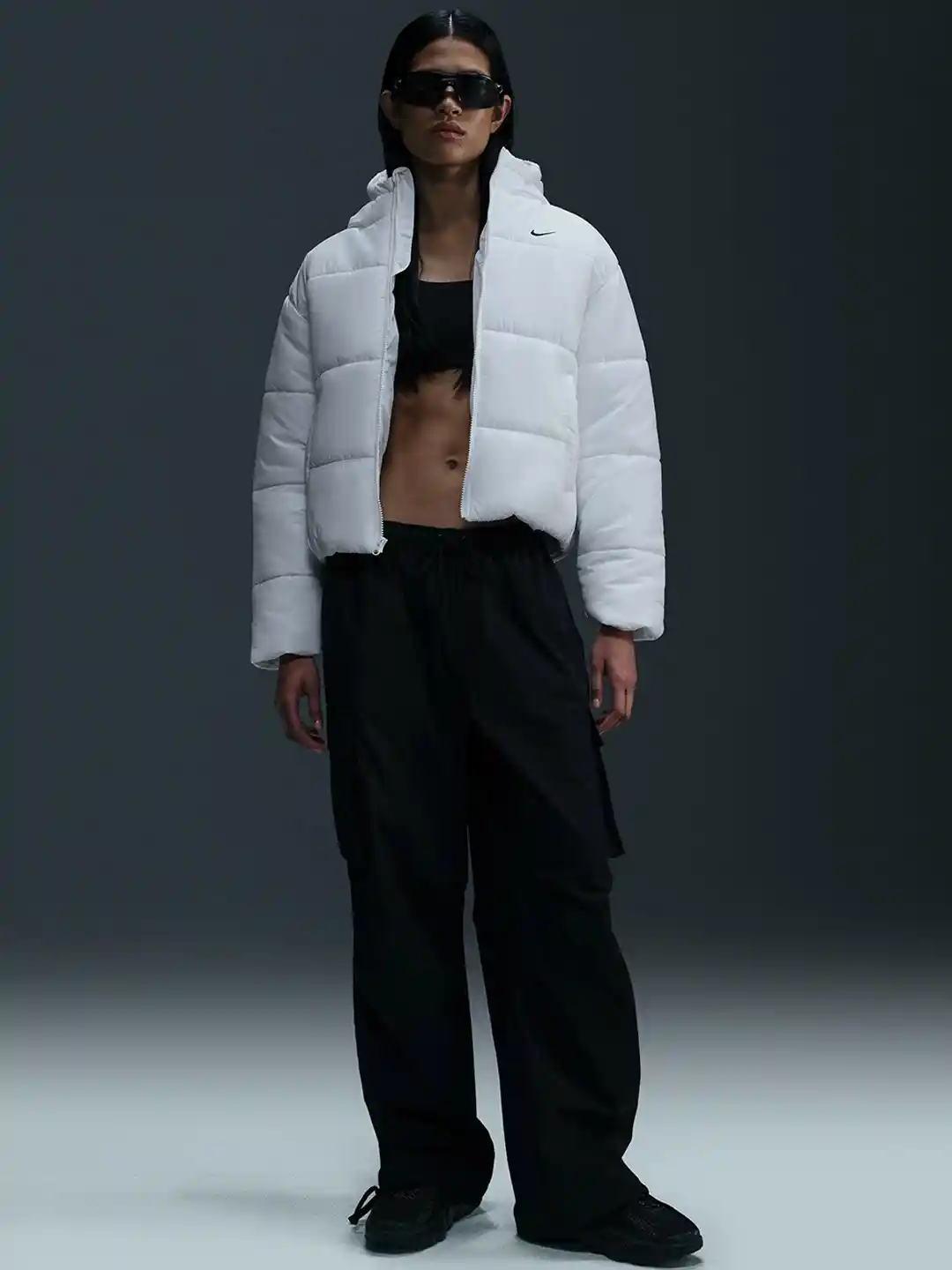 Nike Sportswear Classic Puffer Women's Therma-FIT Loose Hooded Jacket