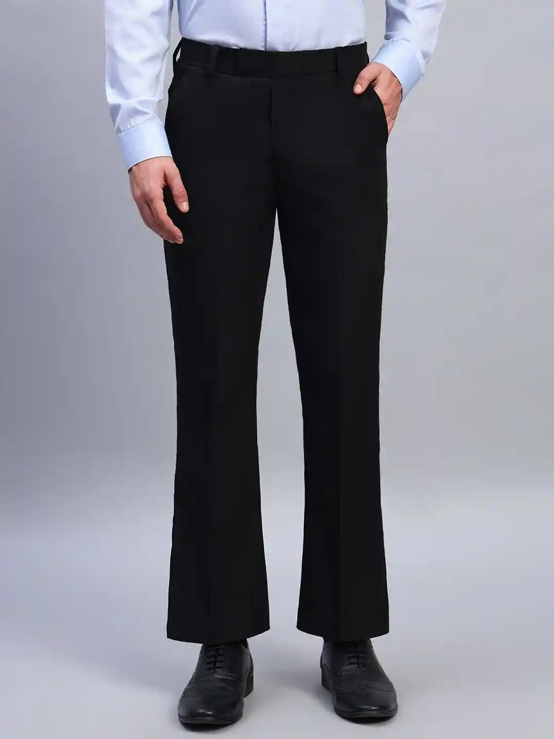 mens boot cut dress pants Heath Poly-Stretch Boot-Cut Western Suit just the way you like 5 Wrangler Men's Black Wrancher Dress