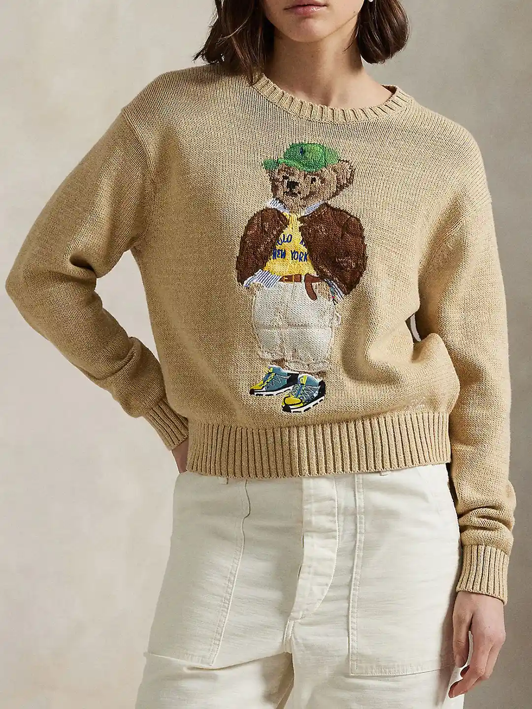 Buy Polo Ralph Lauren Polo Bear Crew Neck Sweater Sweaters for - Main Image