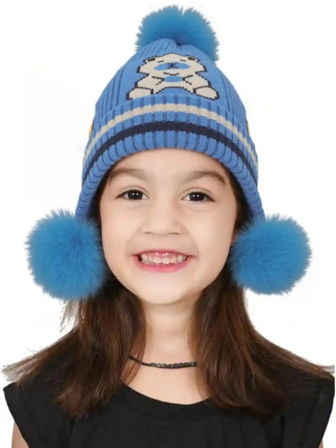 Buy Tomorrow Fashion Kids-Unisex Multi Wool Caps Caps for Unisex