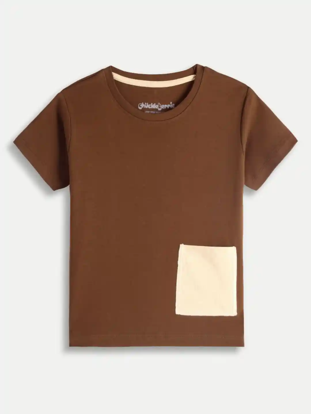 Chuckleberrie Kids Colourblocked Short Sleeves Cotton T-shirt - Main Image