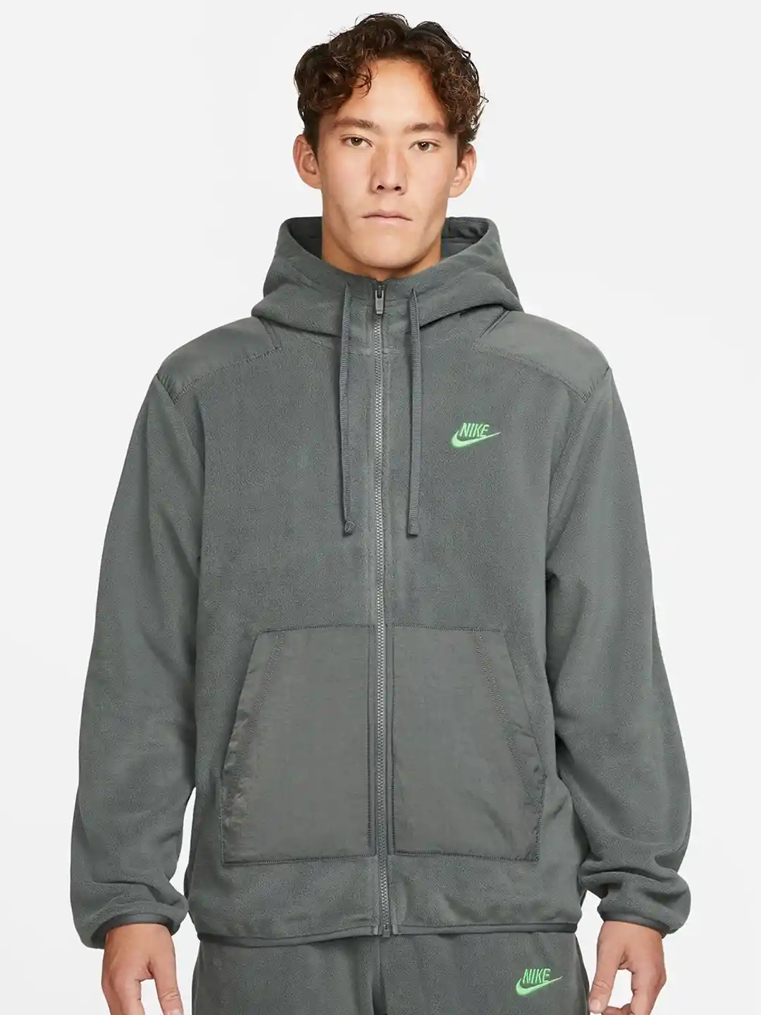 Hoodie Zipper Nike Sweater Jacket Nike Mens Sportswear Club Fleece