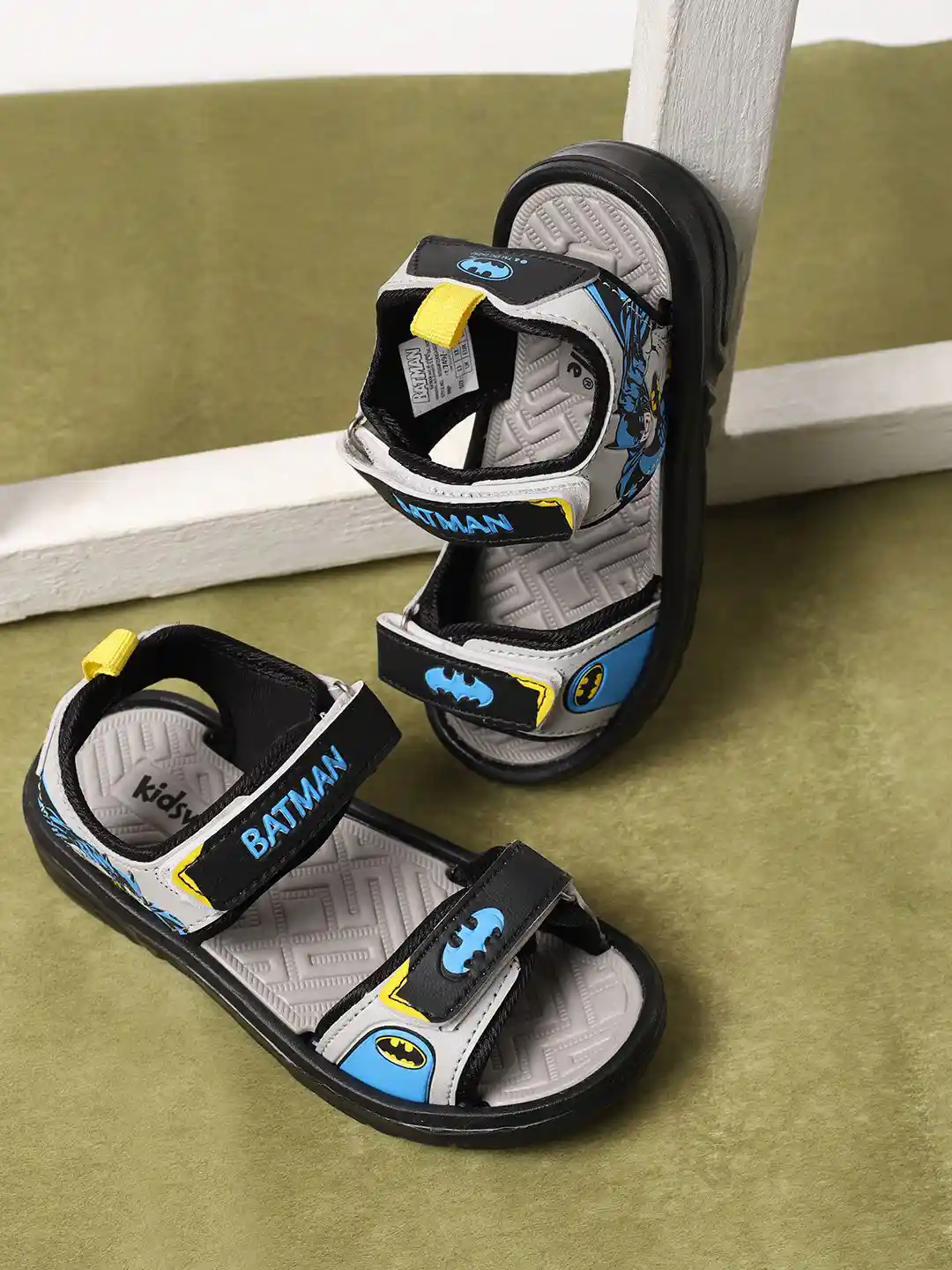 Kids Ville Boys Batman Printed Sports Sandals