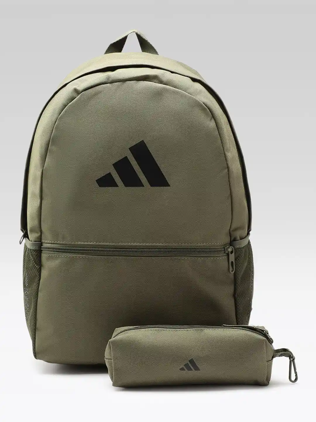 ADIDAS Unisex Brand Logo 15 Inch Laptop Backpack with Pencil Case