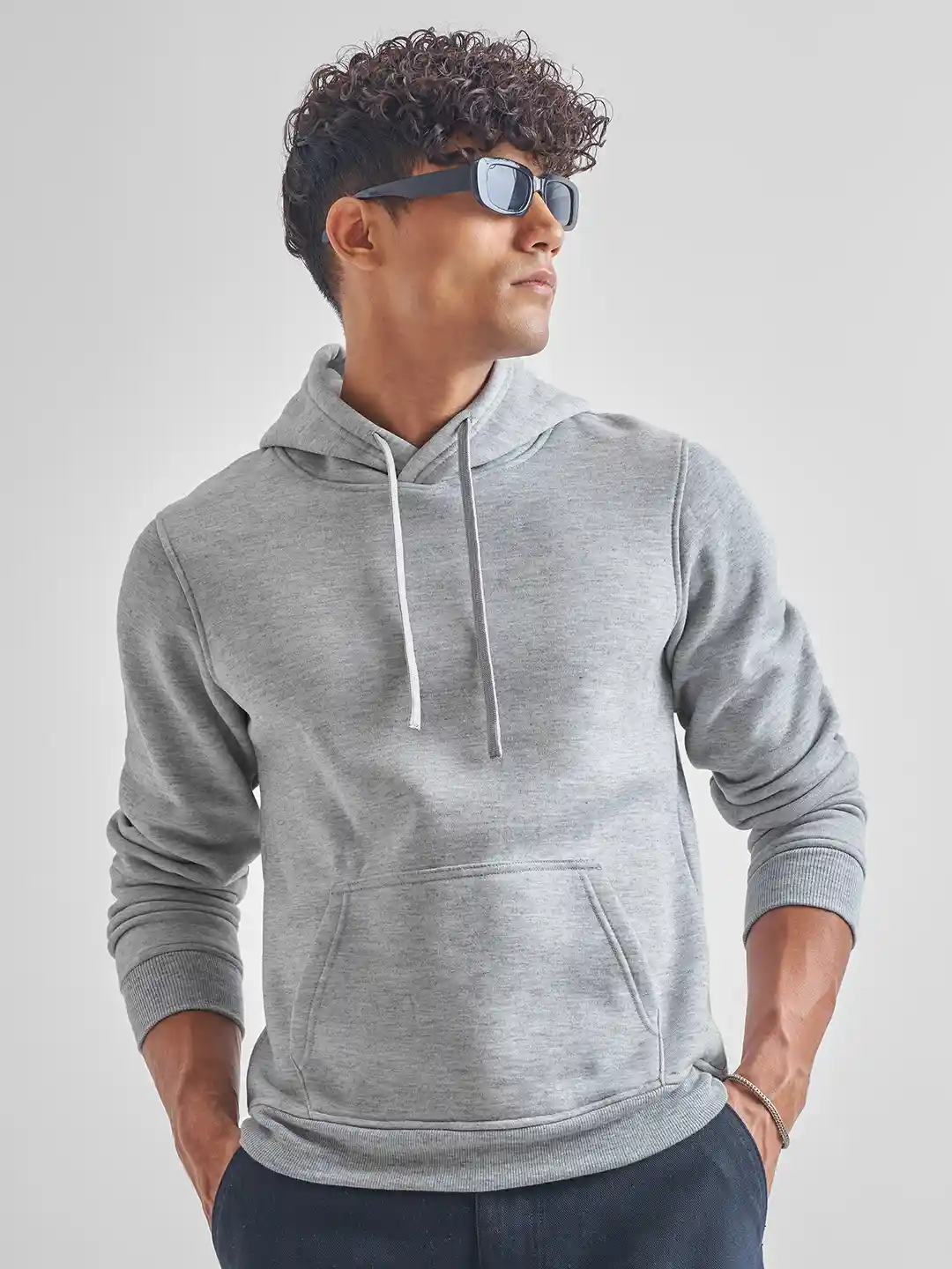 Buy HIGHLANDER Men Grey Hooded Sweatshirt Sweatshirts for Men