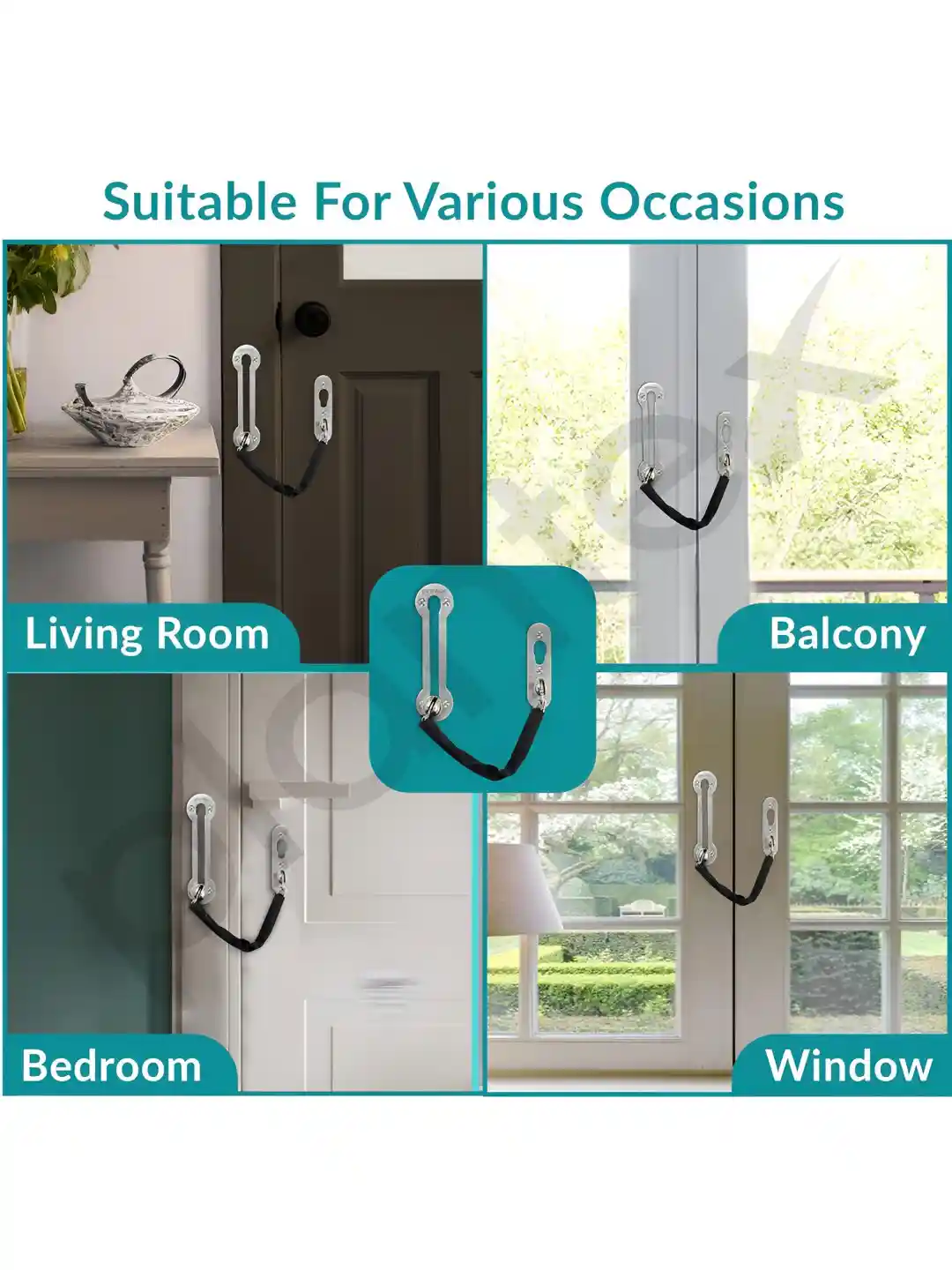 Buy Plantex Chain Door Lock Set Door Lock for Unisex 36653835