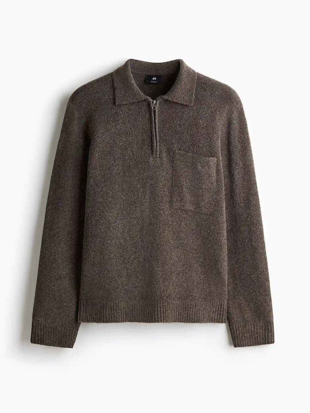 Buy H&M Regular Fit Zip Top Jumper Sweaters for Men 36655918