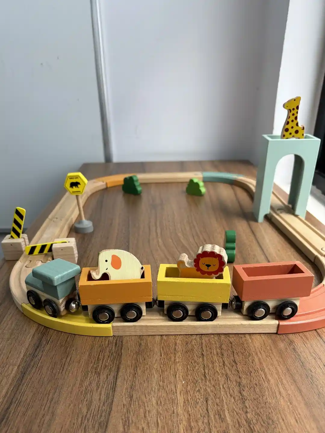 Buy Playbox Kids BPA Free Skill Development Wooden Wild Track