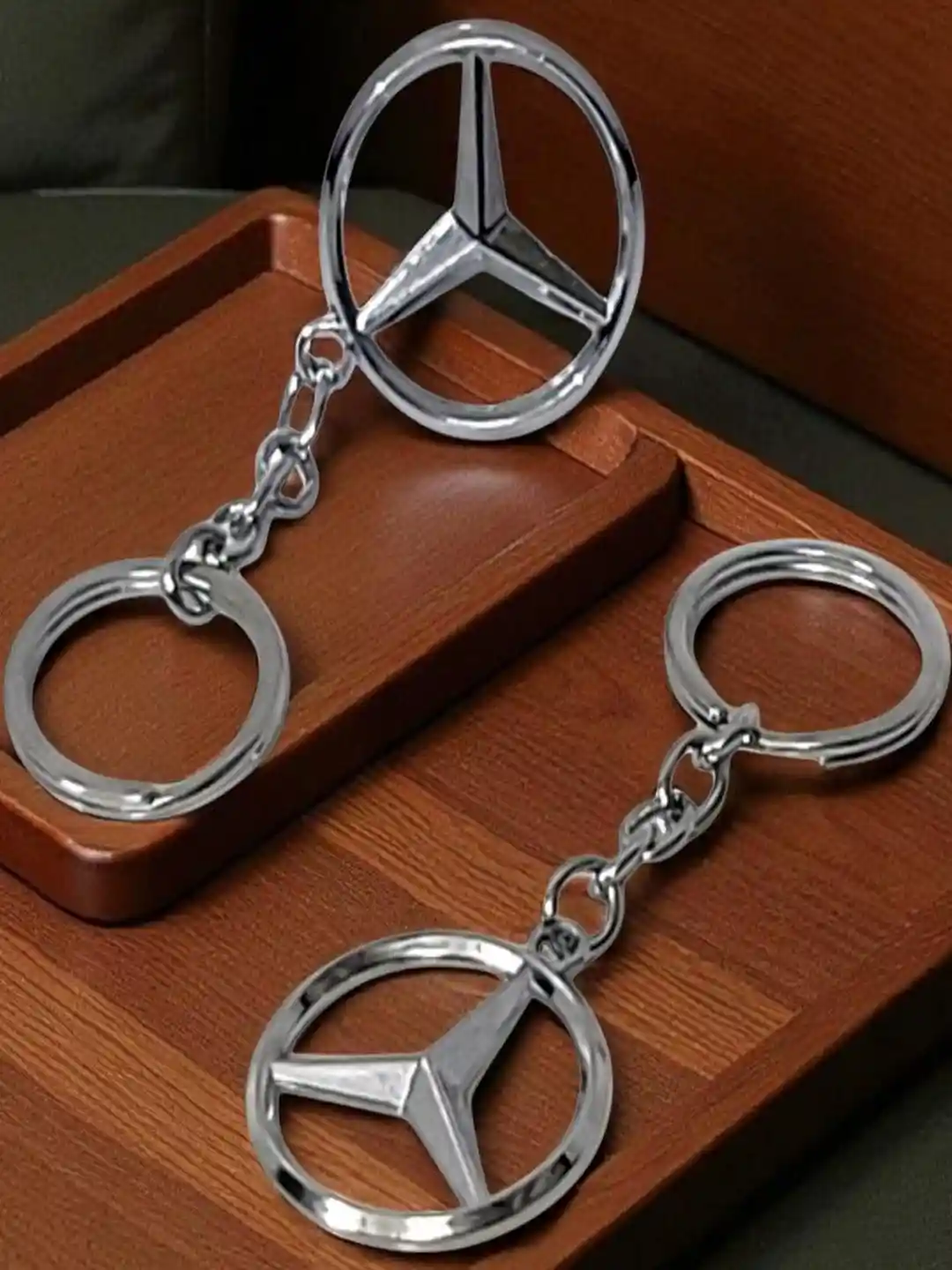ADOREAL Mercedes Stainless Steel Keychain