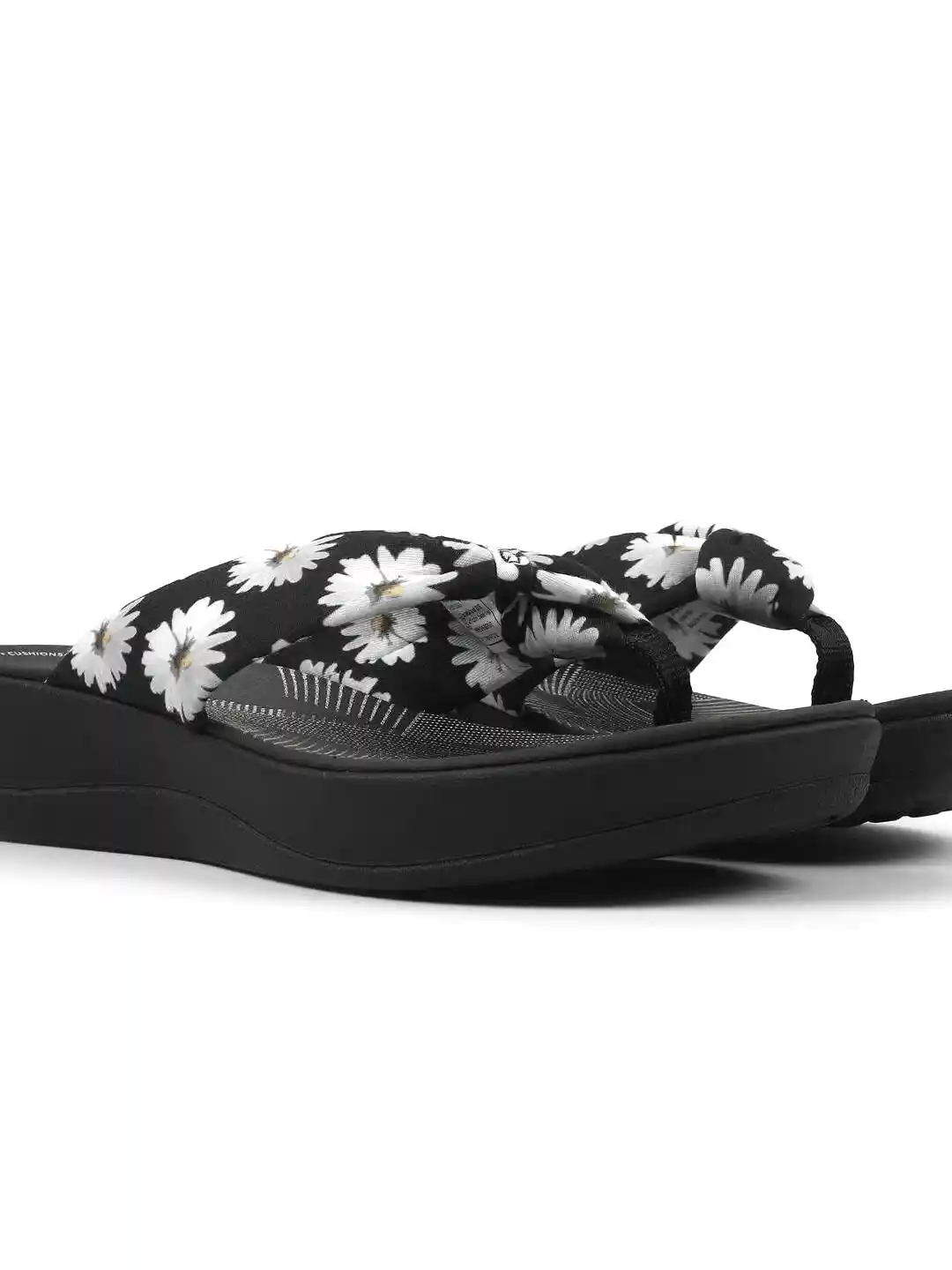 Wedge Sandals Clarks Flip Flops Flower Buy Black Flat Sandals For