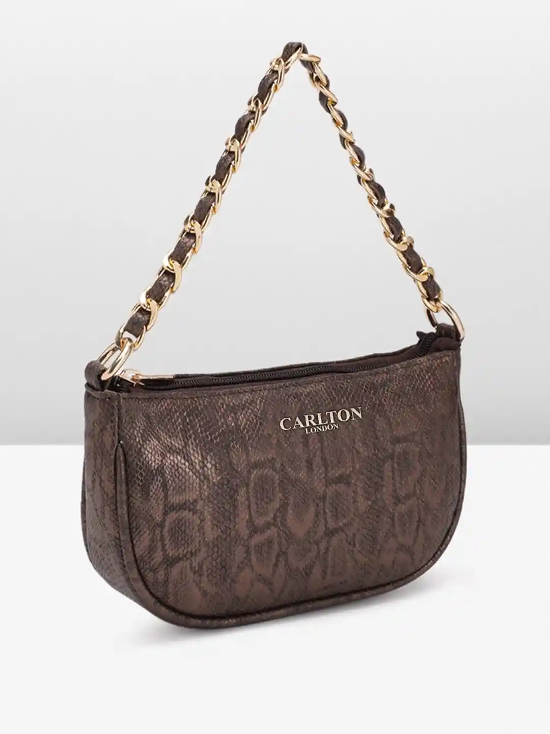 Buy Carlton London Women Textured Structured Tasselled Sling Bag