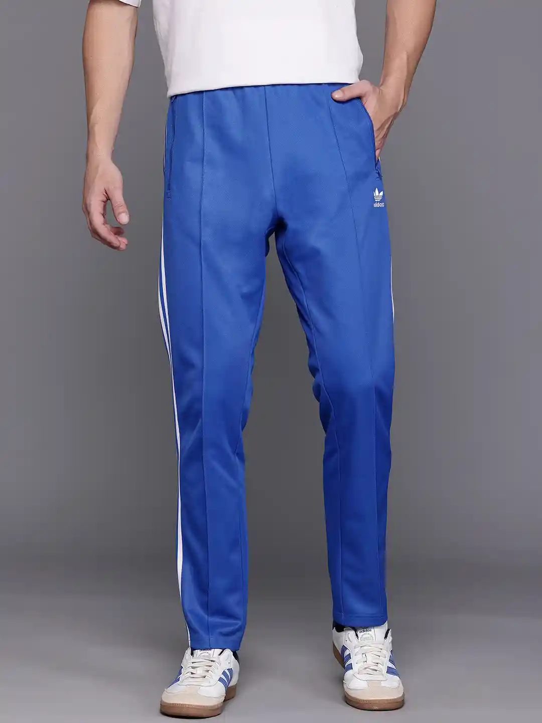 Buy ADIDAS Originals Men Brand Logo Detail Side Striped Slim Fit