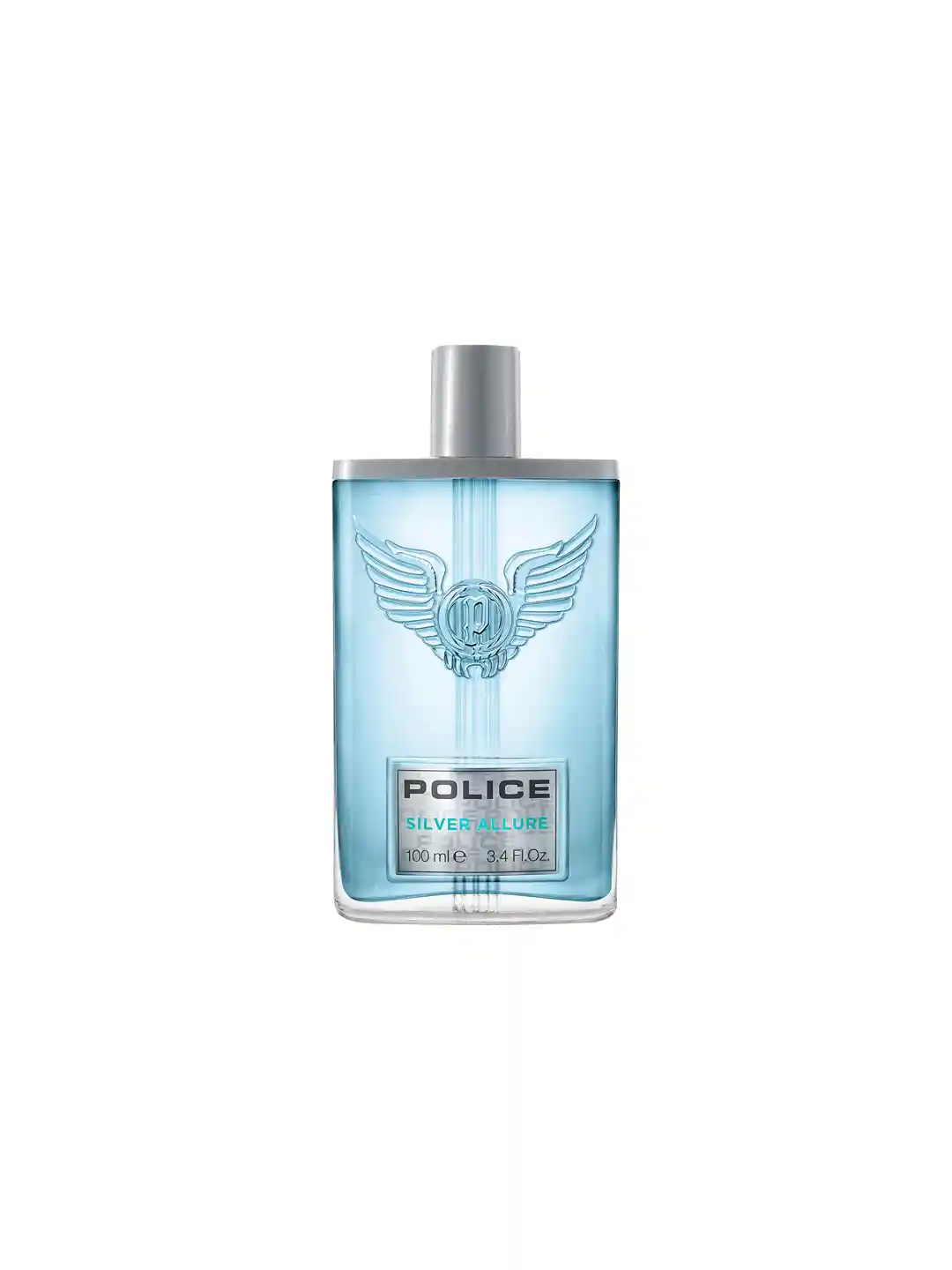 Buy Police Men Silver Allure Long-Lasting Eau De Toilette 100 ml