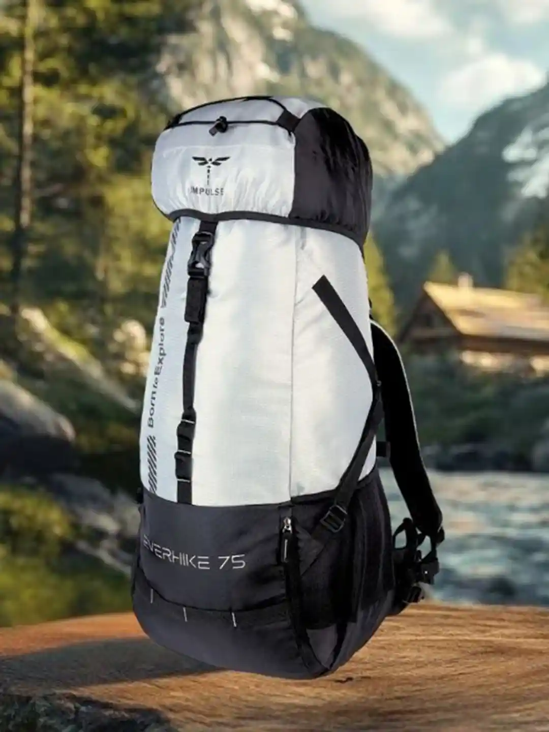 Buy Impulse Everhike Colourblocked Lightweight Large Rucksack