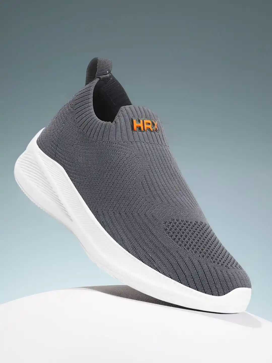 Footwears Hrx By Hrithik Roshan Men Grey Sneakers HRX By Hrithik