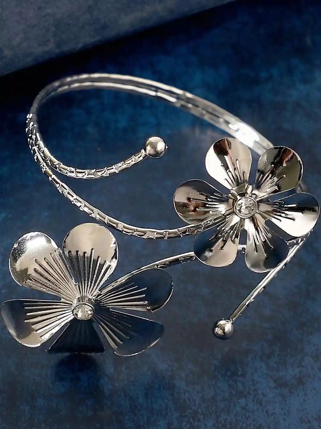 Buy SOHI Women Silver-Plated Armlet Bracelet Bracelet for Women