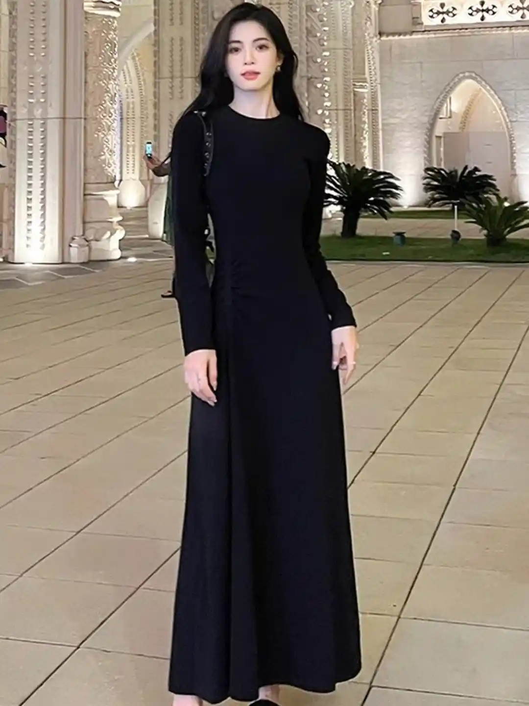 Buy DressBerry Women Black A-Line Dress Dresses for Women