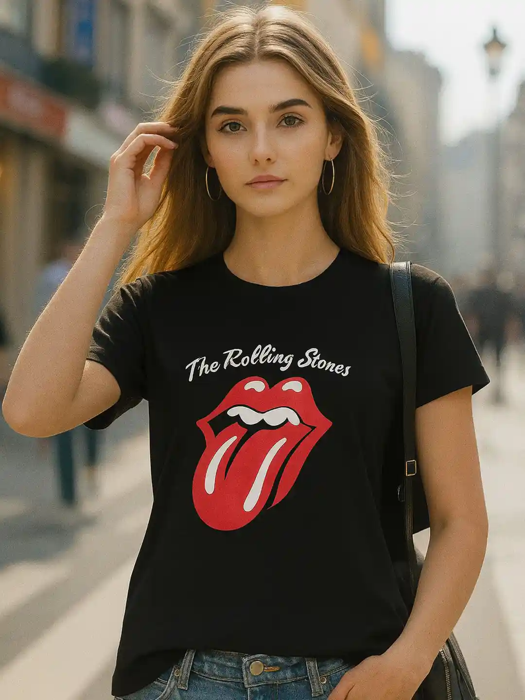 Buy Fabflee Women Graphic Printed Cotton T-shirt Tshirts for