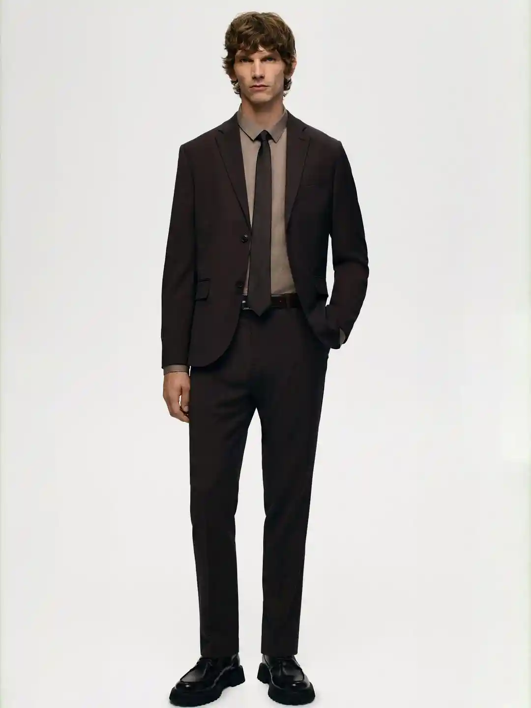 Buy H&M Slim Fit Suit Trousers Trousers for Men 36173949 Myntra