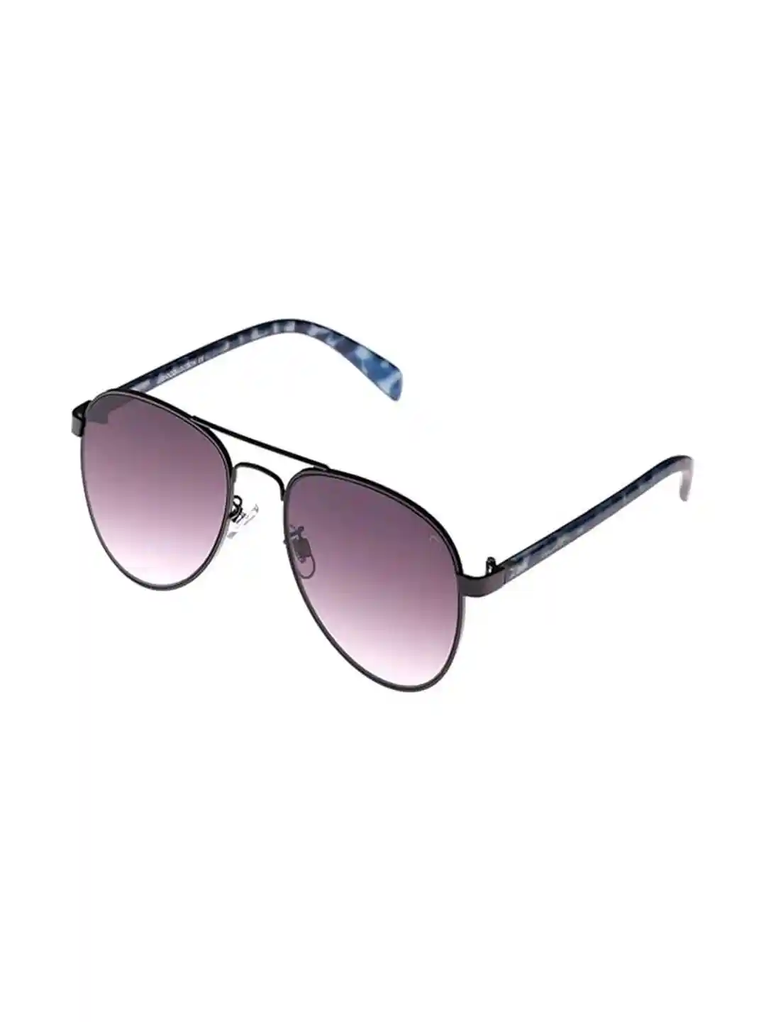 GIO COLLECTION Unisex Aviator Sunglasses G16410BK_TA-Purple