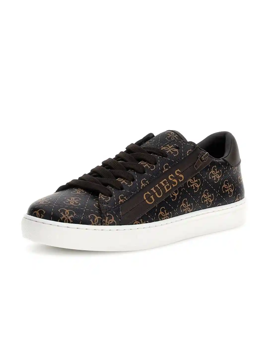 GUESS Men Printed Lace-Ups Sneakers