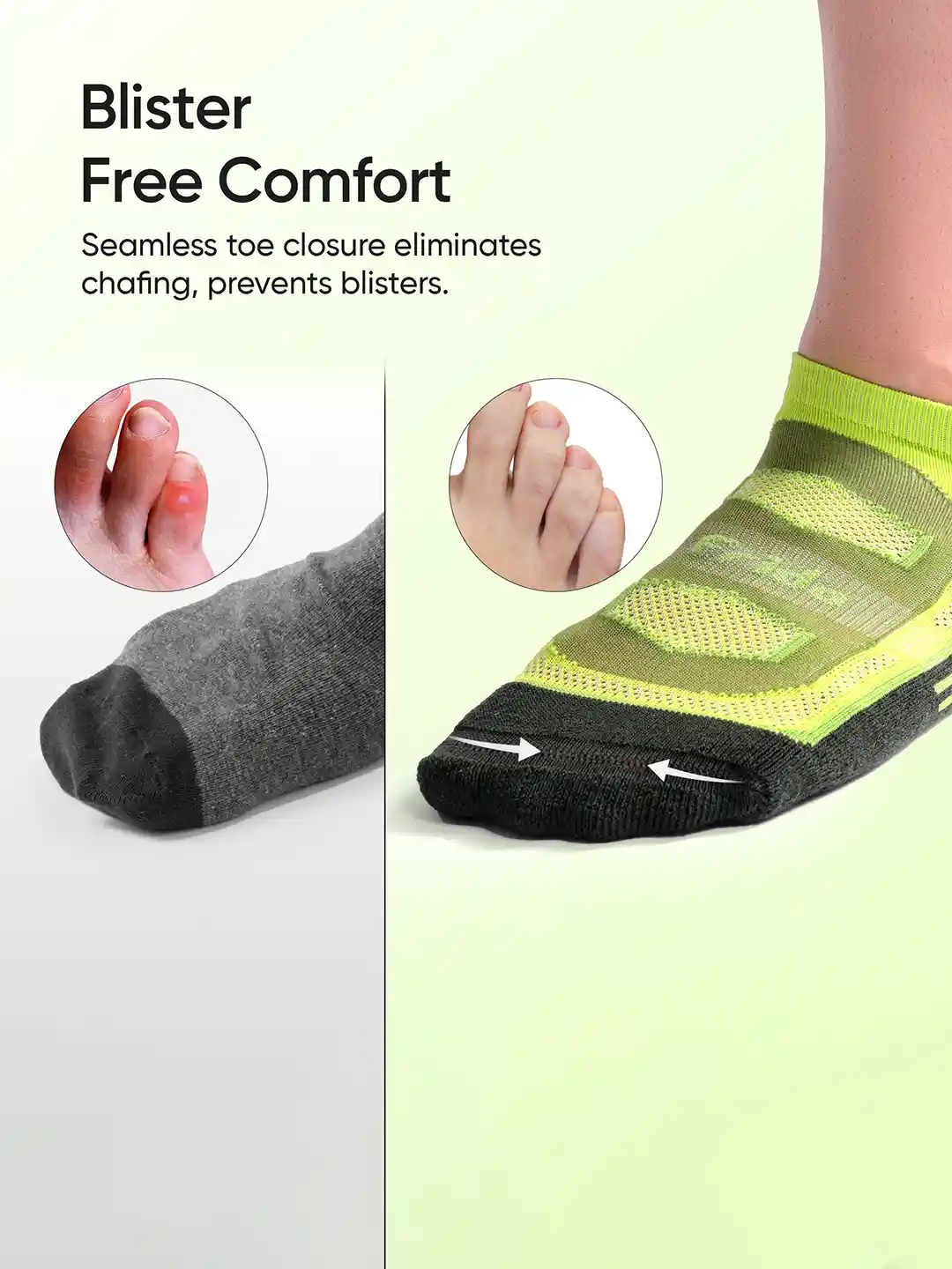 Buy FRIDO Pack Of Colorblocked Cotton Ankle-Length Socks Socks