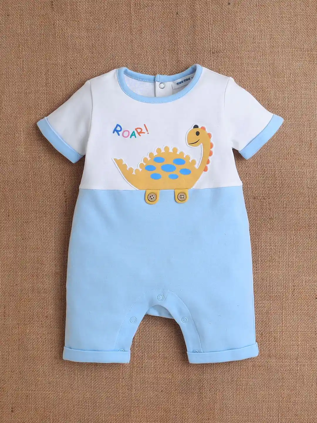 Buy MeeMee Infants Printed Cotton Romper Rompers for Unisex Kids
