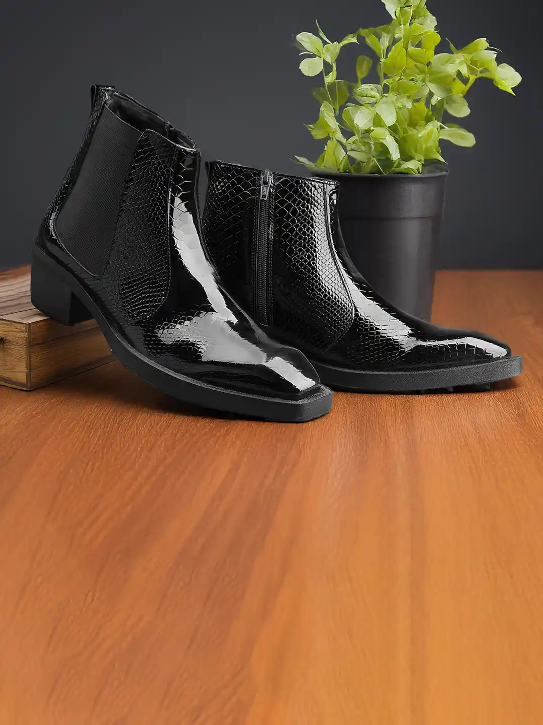 Chelsea Boot Inch Heel Boots Low Heel Ankle Boots Woman Heel Cm