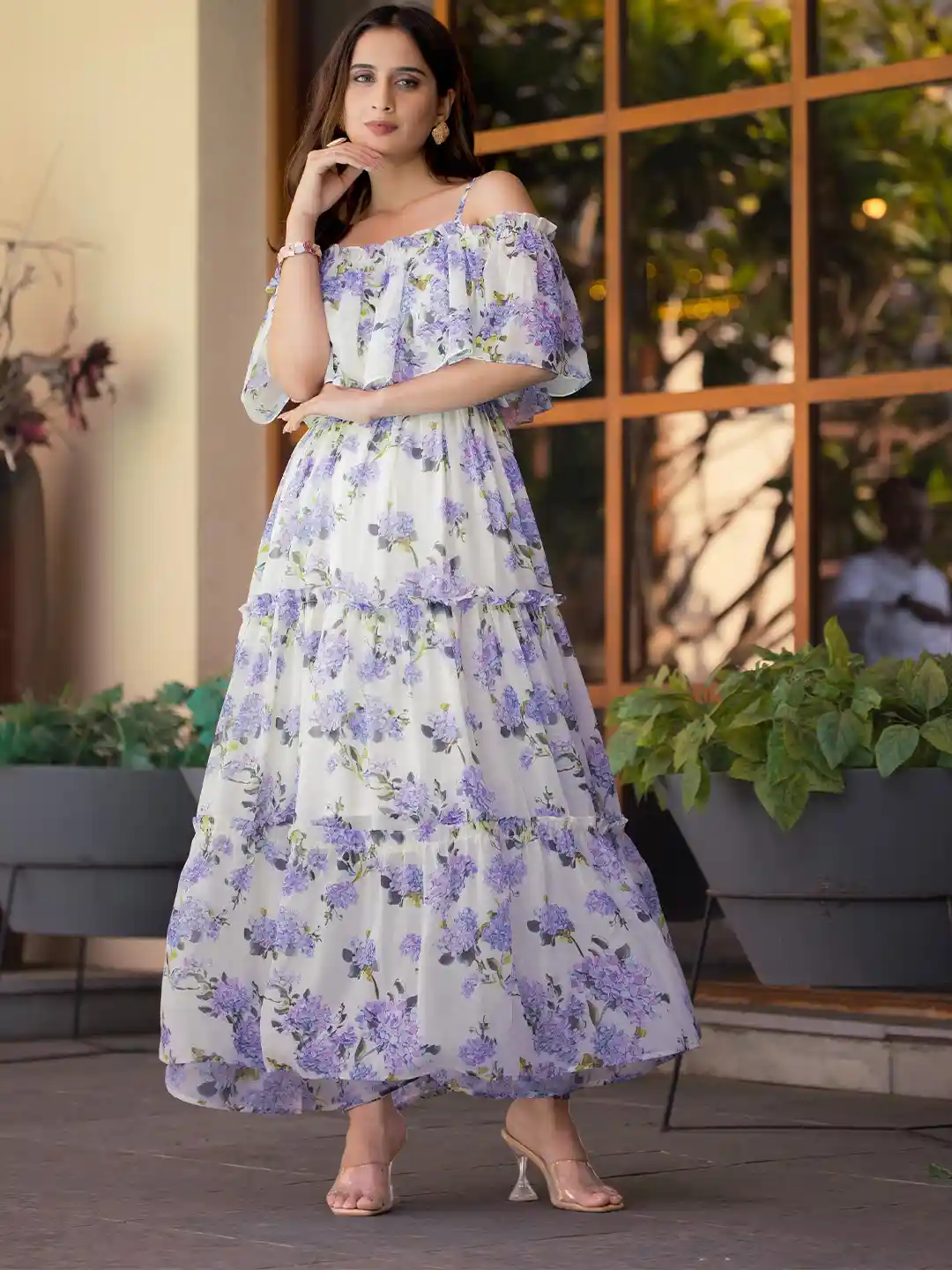 Knee Length Formal Dress Floral Black Organza Organza Dress Unusual Womens  Dresses Floral Chiffon
