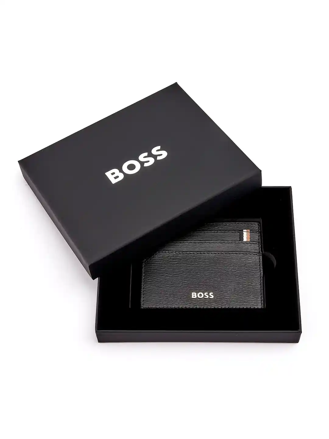 Buy Hugo Boss Unisex Leather Card Holder Wallets for Unisex