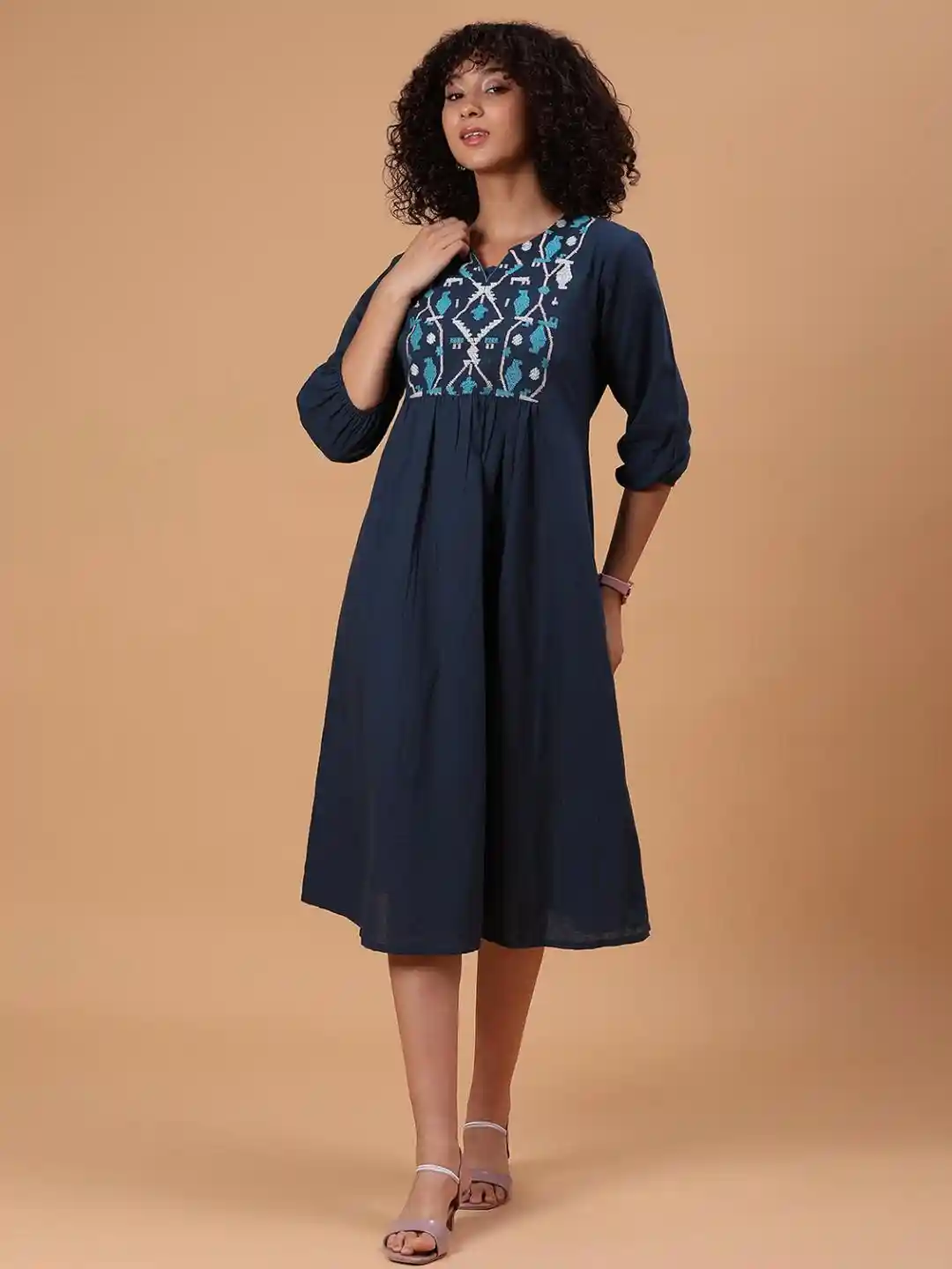 Garments Limeroad Cotton Kurtis Tribal Printed Cotton Kurti