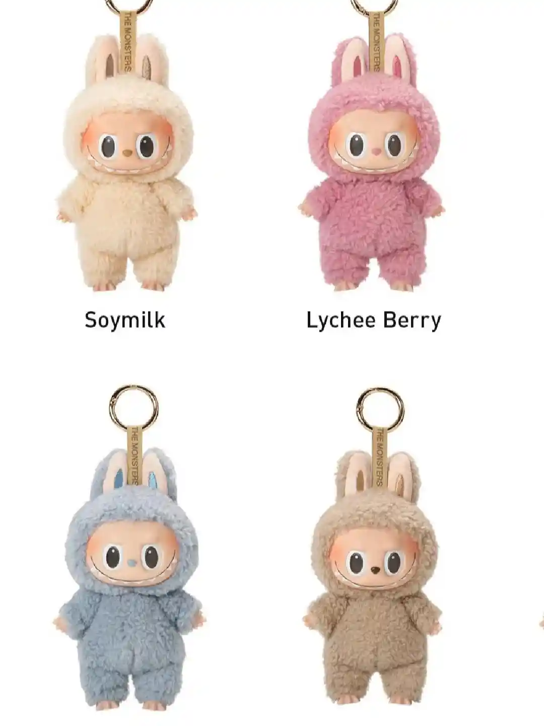 Buy TOMKOT Microfibre Filled Labubu Doll Keychain - Soft Toys and