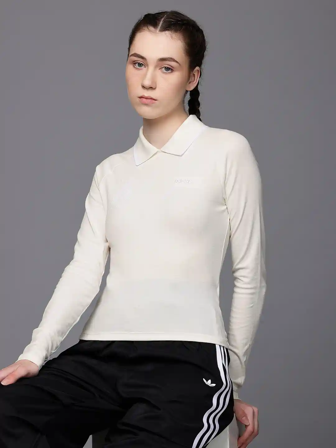 ADIDAS Originals Long Sleeves Crest T-shirt