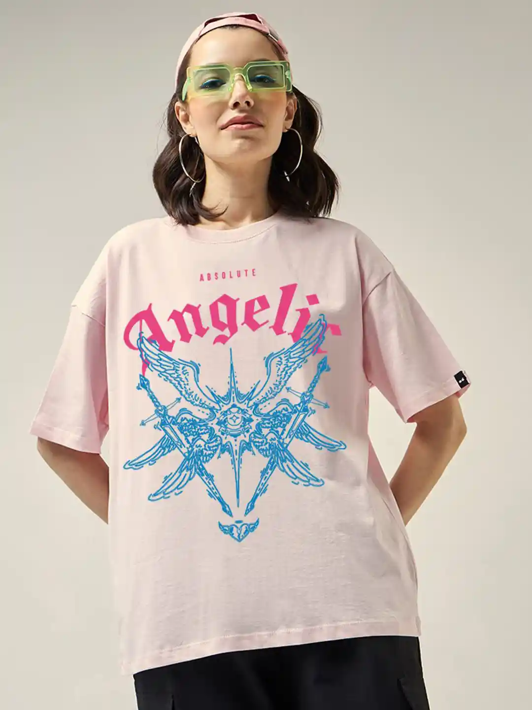 Bewakoof Women Printed Oversized T-shirt