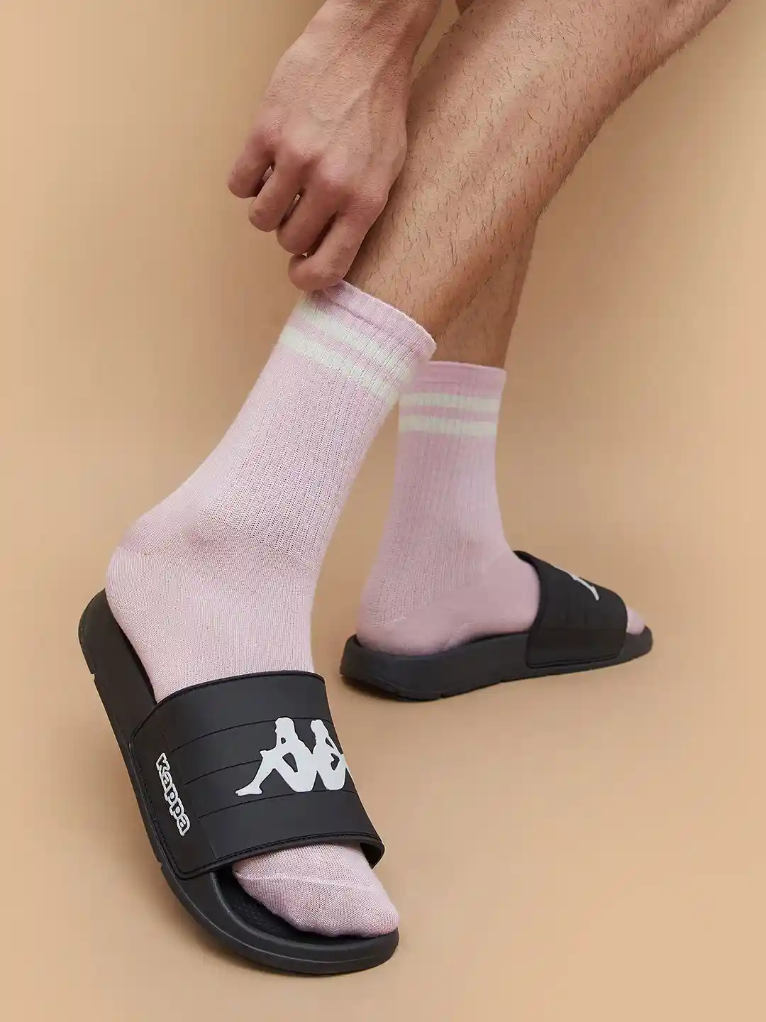 Buy Kappa Men Printed Sliders Flip Flops for Men 32724612 Myntra