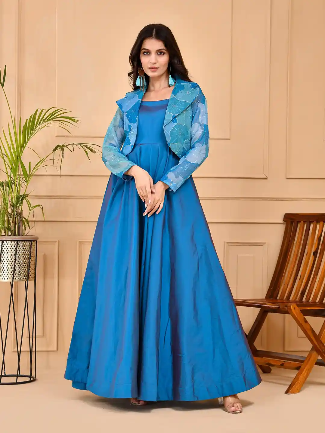 Long Sleeve Dress Floral Print Dresses Jabong Chandbaali Floral