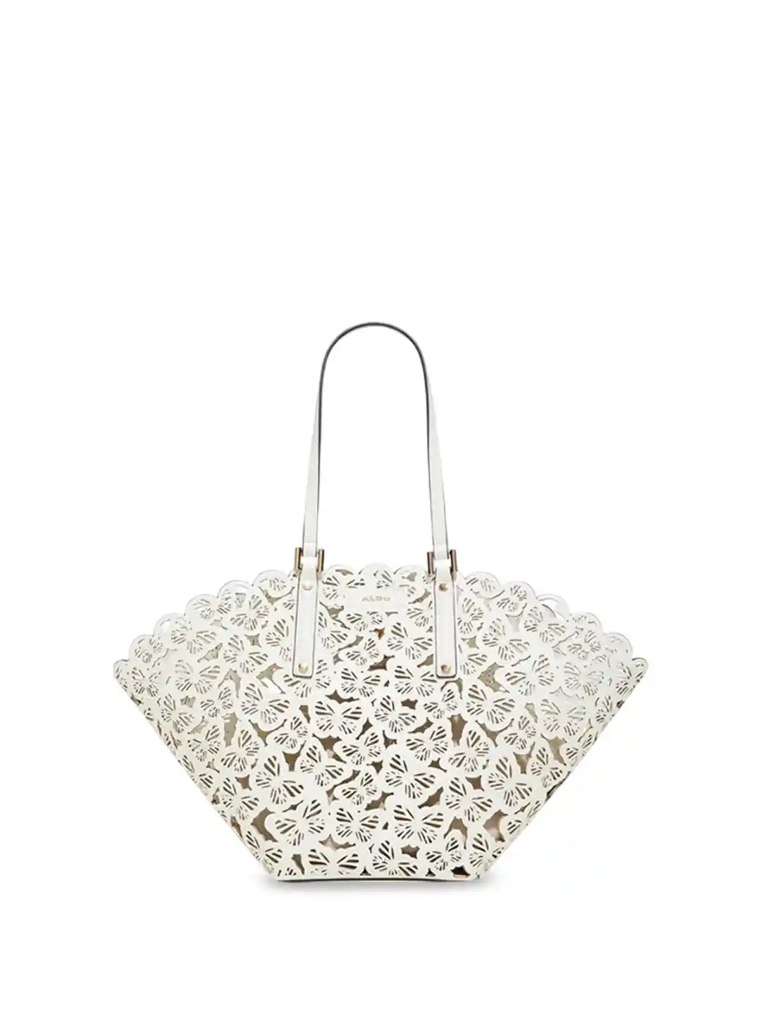 ALDO Embellished Half Moon Sling Bag with Tasselled - Main Image