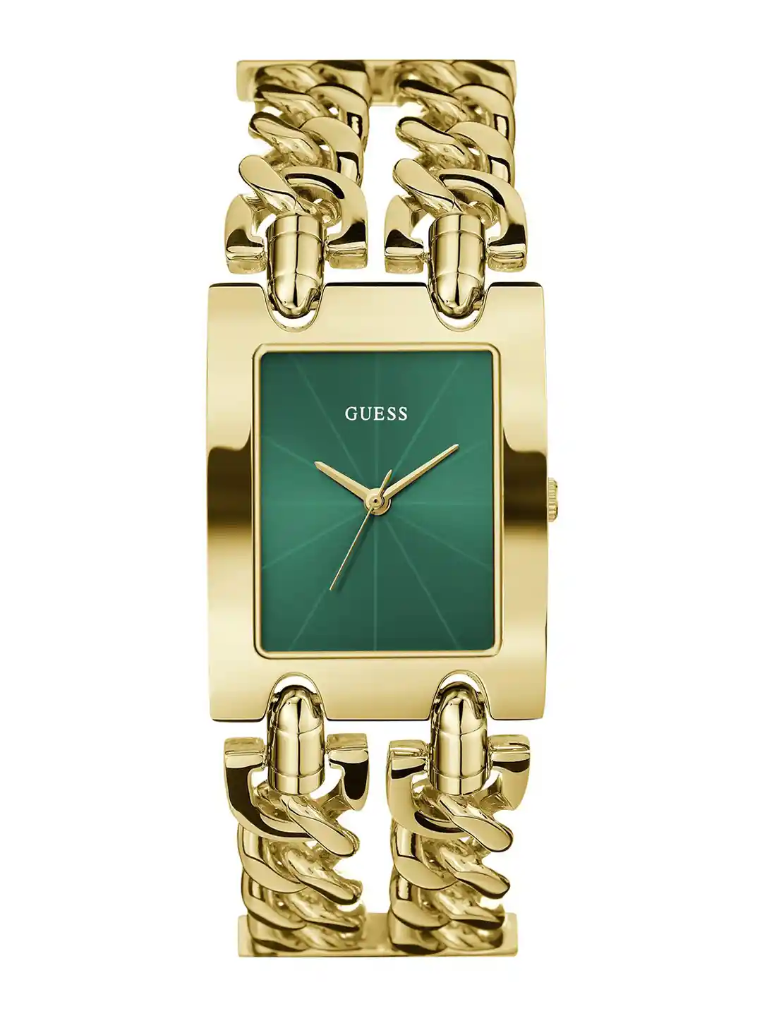 stainless steel guess ladies dress uhr