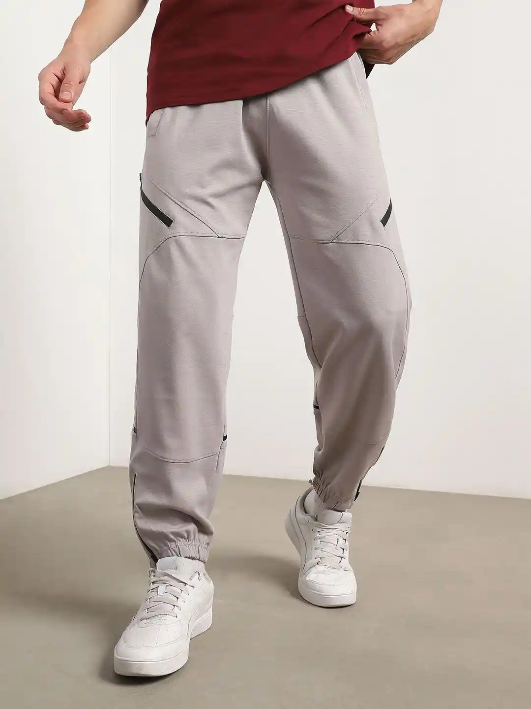 Buy NOBERO Men Oversized Travel Joggers Track Pants for Men