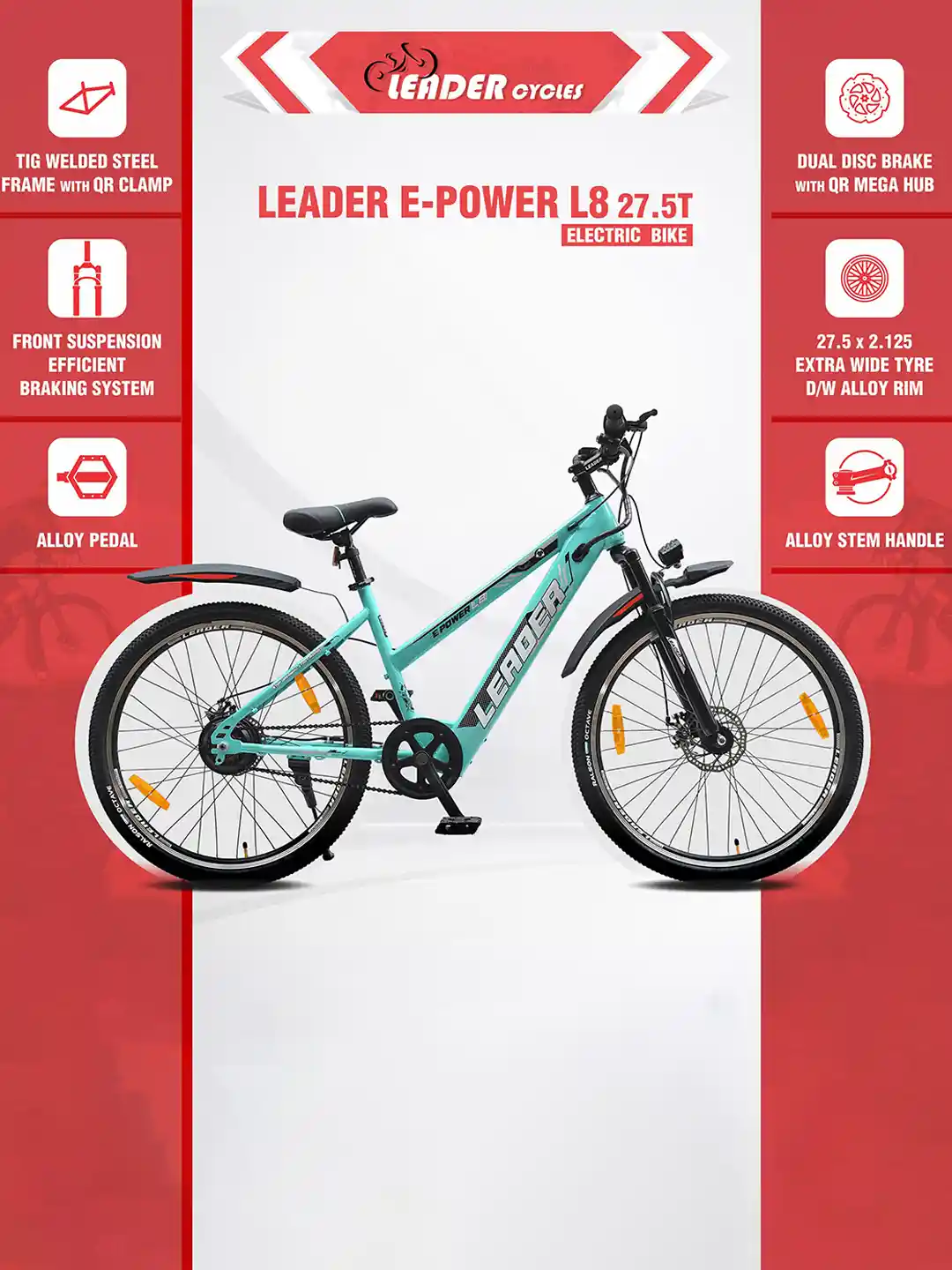 LEADER E-Power L8 Electric Cycle