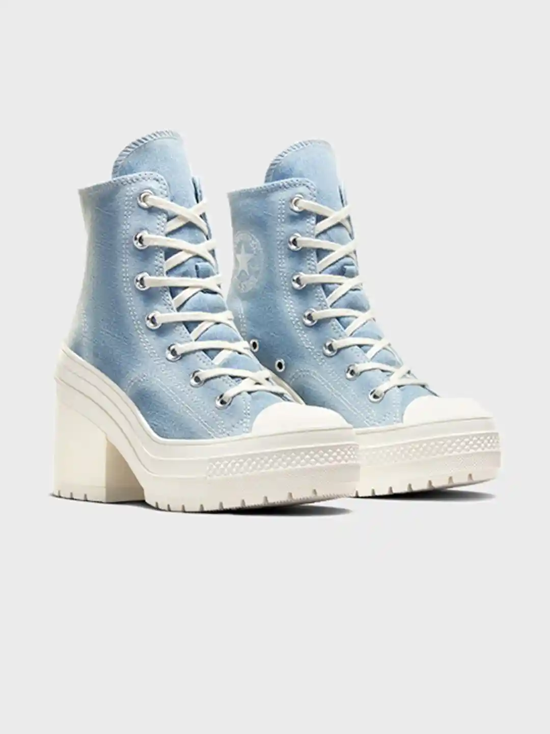 Buy Converse Unisex Chuck 70 De Luxe Heel Platform Denim High Top